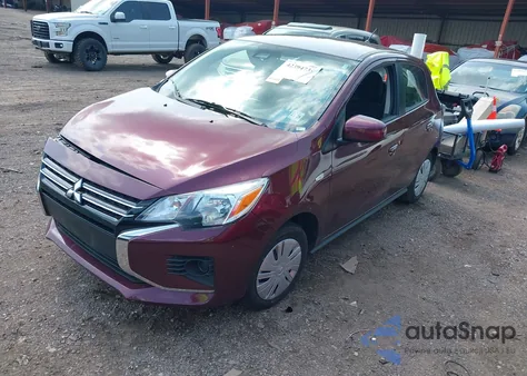 2024 Mitsubishi Mirage Es/Le from USA, damaged, VIN ML32AUHJ0RH024469